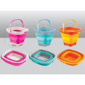 Colourful Bucket of 5L&7L Folding Bucket for Children